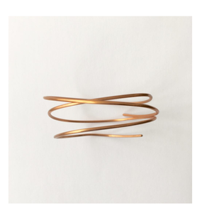 Rond de serviette en cuivre forme ronde accessoires ferme porte-ronds de serviette design élégant utilisation de mariage meilleure vente - Product Image 5