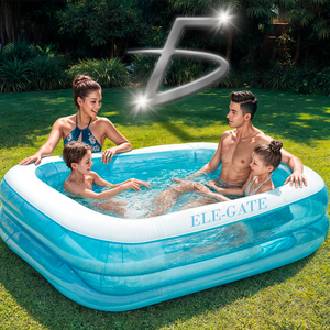 Piscina Gonfiabile 300 X 170 X 50cm, Struttura per Divertimento Acquatico - Product Image 1