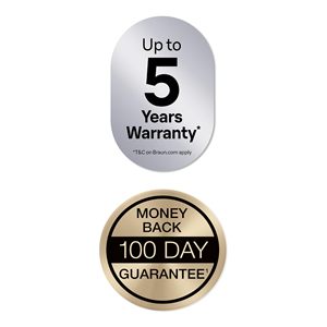 Rasoir électrique pour homme avec triple lame, tondeuse de précision, rasoir sans fil USB pour utilisation humide ou sèche, étanche IPX7, rasoir argenté avec prise UK - Product Image 4