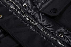 Chaqueta de Cuero Auténtico para Mujer, Reversible, de Piel de Oveja Encerada, Estilo Workwear, con Cordón, Cierre de un Solo Botón, Cortavientos, para Otoño e Invierno - Product Image 5