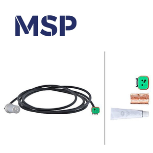 6PU230048451 - Capteur de vitesse de roue - Connecteur 2 broches - Essieu avant gauche/essieu arrière gauche - Câble : 1968 mm - MSP Export - Product Image 2