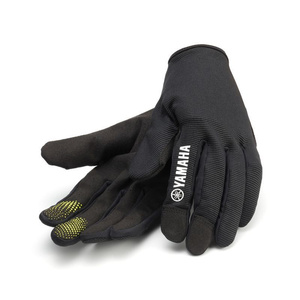 Gants de moto Yamaha originaux à demi-doigts, gants de protection en cuir pour la conduite tout-terrain, pour l'hiver et l'été - Product Image 1