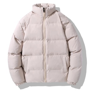 Qualité supérieure Streetwear doudoune extérieure Ouffer vestes chaud hiver hommes manteaux fermeture éclair surdimensionné imperméable matelassé - Product Image 3