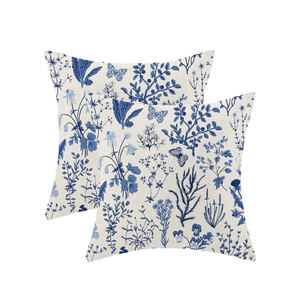 Textiles para el hogar de alta calidad 100% Material de algodón Funda de cojín de lujo bordada por encargo - Product Image 4