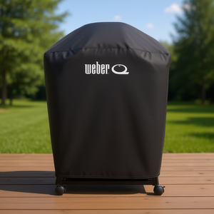 Housse de barbecue noire pour Weber Q 2000, 3400853, accessoires essentiels pour barbecue - Product Image 3