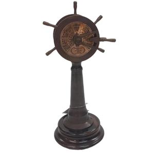 Telepgraph en laiton de haute qualité avec base en bois affichage antidérapant en gros objet décoratif de luxe accessoires nautiques - Product Image 3