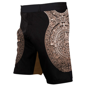 Shorts MMA personnalisés, professionnels, sublimés, pour adultes, entraînement et compétition, extensibles, légers, respirants, en Spandex/Polyester - Product Image 5