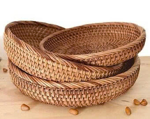 CUENCO DE RATÁN NATURAL PARA SERVIR Y ALMACENAR TOP VENTAS OFERTA CALIENTE AL POR MAYOR SUMINISTRO DE EXPORTACIÓN A GRANEL OBJETIVO PARA EL HOGAR SOSTENIBLE - Product Image 6