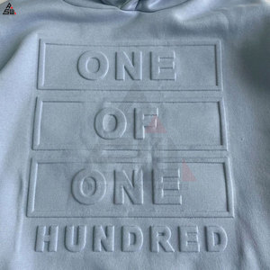 เสื้อฮู้ดดี้ ODM รุ่นใหม่ปี 2025 สำหรับผู้ชาย สไตล์สตรีทแวร์ลำลอง ปรับขนาดได้ ดีไซน์ลายนูนแบบกำหนดเอง ผลิตจากผ้าฝ้ายฟลีซ 100% น้ำหนักเบา เหมาะสำหรับฤดูหนาว - Product Image 6