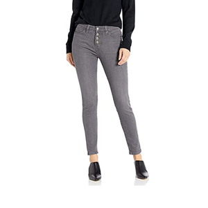 Nouveauté Pantalon en jean en coton de haute qualité pour femmes, tenue décontracté et confortable avec design élégant et logo sur la taille XL - Product Image 1