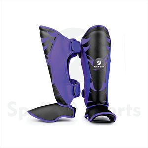Espinilleras de Boxeo de Cuero Genuino de Alta Calidad, Último Diseño, Personalizadas con Impresión, Equipo de Boxeo MMA Personalizado - Product Image 4