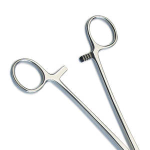Best Quality Foerster Forceps for Holding Straight Curved <b>Sponge</b> Serrated Loop Jaws Stainless Steel By Surgiright Instrument - Product Image 3