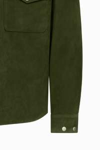 Nouvelle chemise en daim pour homme, toucher doux, poches avant, respirante, haute qualité, style streetwear, manches longues, tenue formelle/décontractée pour l'hiver - Product Image 3