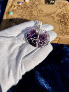 หินนำโชคจากคริสตัลบำบัดตามธรรมชาติจี้แกะสลักทำด้วยมือหินนำโชคสไตล์เรกิฮวงจุ้ย - Product Image 5