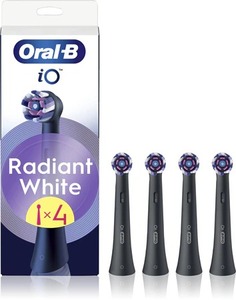Cabezales de Cepillo de Dientes Eléctrico Oral-B IO Originales, Cerdas Anguladas de Silicona para una Eliminación de Placa Más Profunda, Uso Doméstico, Paquete de 4 - Product Image 1