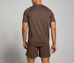 Camiseta Deportiva para Hombre de Alta Calidad, Ligera, Compresión, Ropa Deportiva Transpirable, Camiseta de Entrenamiento de Alto Rendimiento, Venta al Por Mayor Personalizada - Product Image 3