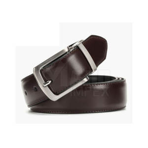 Ceinture de taille robuste en cuir de vachette véritable, réglable, confortable, avec boucle en acier, couleur personnalisée, taille sur mesure, haute qualité - Product Image 1