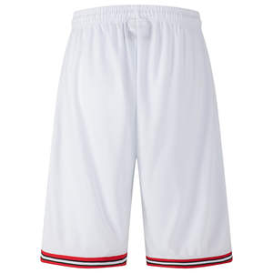 Short de basket-ball décontracté personnalisé grande taille pour hommes short en maille tricotée respirante en polyester de haute qualité - Product Image 2