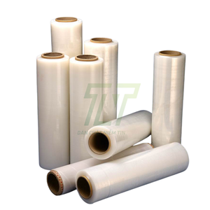 Rollo de envoltura elástica de PVC del fabricante, Barrera, película para envolver paletas, estirabilidad, bolsa con cremallera de gelatina, embalaje de 50cm para alimentos - Product Image 1