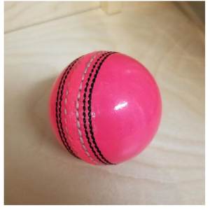 Paquete Premium de 6 pelotas de críquet de cuero Rosa ligeras y duraderas de KC ENTERPRISES - Product Image 2