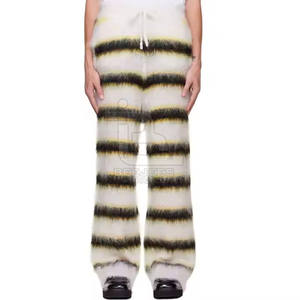 Pantalons de survêtement en mohair Slim Fit à la mode pour vêtements décontractés Pantalons de survêtement décontractés confortables pour hommes Meilleures ventes - Product Image 1