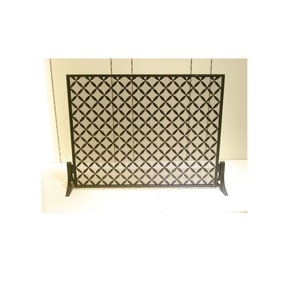 3 Panel <b>Folding</b> Fireplace <b>Screen</b> for Outdoor & Indoor Decorative Item - Product Image 4
