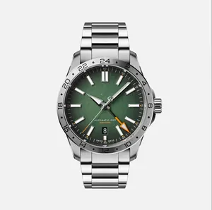 Men GMT Automatic Mechanical Diver Watch Powered By NH34 Movement ,