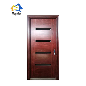 <span class=keywords><strong>Soluciones</strong></span> de Acero Personalizables de Primera Calidad, Puerta Principal de Acero para Exteriores, Diseño Moderno, Diseño Indio - Product Image 6
