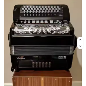 Acordeones Profesionales Auténticos Más Vendidos, Roland FR-8xb V- FR-18 Cromático de 49 Teclas, Instrumentos Portátiles de Madera - Product Image 1
