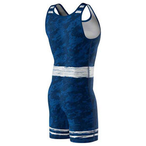 High Quality Custom Weightlifting <b>Singlets</b> <b>Men's</b> Gym Training Sublimation Wrestling <b>Singlets</b> - Product Image 6