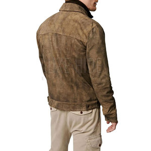 แจ็กเก็ตหนังนิ่มสำหรับผู้ชายเสื้อแจ็คเก็ตหนังนิ่มสำหรับผู้ชายเสื้อแจ็คเก็ตหนังนิ่ม - Product Image 4