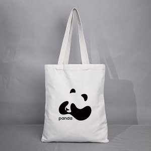 Sac fourre-tout géométrique en toile 100% coton, best-seller, léger, logo personnalisé imprimé, sacs d'épicerie réutilisables de haute qualité - Product Image 1