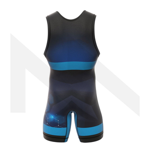 Prix de gros Oem Personnalisé Coloré Premium Quality Wrestling Singlets Personnalisable Gym Wear Singlet - Product Image 4