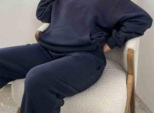 Vente en gros de survêtements en coton et polyester pour femmes survêtements à séchage rapide survêtements à manches longues pour femmes - Product Image 4