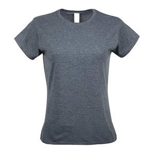 T-shirts lourds pour femmes t-shirt décontracté pour femmes t-shirt surdimensionné femmes respirant 100% coton - Product Image 4