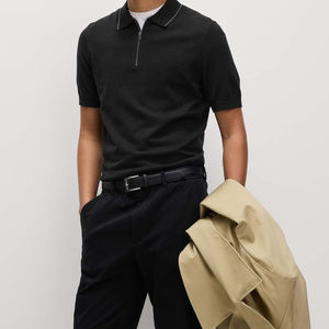 Polos de talla grande para hombre, tejido de punto de algodón, logotipo personalizado, proveedor OEM, estilos informales y de negocios, disponibles a granel - Product Image 3