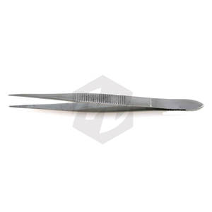 Pince à épiler à pointe fine dentelée pince à épiler 3.5 ''Instruments médicaux pince à épiler en acier inoxydable utilisation chirurgicale sourcil - Product Image 1