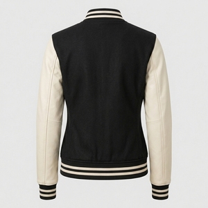 Chaqueta Varsity para Mujer, Diseño 2026, Cómoda, Transpirable, de Secado Rápido, con Logotipo Personalizado Tejido, Superventas - Product Image 2