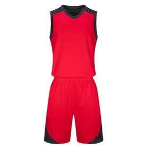 Ensemble de tenue de sport respirant et léger multicolore pour le basketball, avec logo imprimé personnalisé, t-shirt sans manches, design personnalisé pour hommes et femmes - Product Image 3