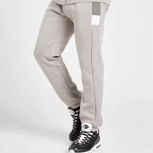 Pantalon de jogging décontracté pour homme, taille mi-haute, 100 % coton, anti-plis, molletonné, multi-poches, avec logo personnalisé, style streetwear, nouvelle collection - Product Image 6
