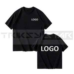 Personnalisé imprimé hommes femmes à manches courtes sonnerie T-Shirts coupe régulière décontracté mode Streetwear tricoté 100% coton Offre Spéciale - Product Image 1