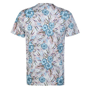 Camiseta de algodón 100% para hombre, Camiseta holgada estampada con logotipo personalizado, camiseta de manga corta con cuello redondo, camiseta informal de sublimación a la moda - Product Image 2