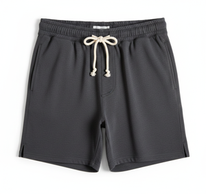 Shorts en molleton élégants pour hommes, streetwear, mode décontractée, vêtements de sport, entraînement, fitness, 100% coton, séchage rapide, respirant - Product Image 1