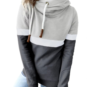 Nouvel arrivage de sweat à capuche court pour femmes en polaire légère à manches longues en cuir respirant hiver vêtements d'extérieur doublés décontracté quotidien - Product Image 1