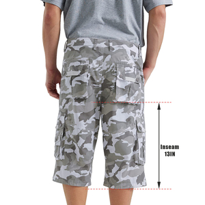 Men's <b>Lightweight</b> 100% Cotton Summer <b>Cargo</b> <b>Shorts</b> Solid Pattern Streetwear Gym Clothing Customizable Clothing Manufacturing - Product Image 4