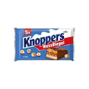 Knoppers Minis 12x200g Croustillant Crème Noisette Saveur Gaufrettes Chocolat Sandwich Biscuits Boîte Sac Emballage Halal Certifié - Product Image 3