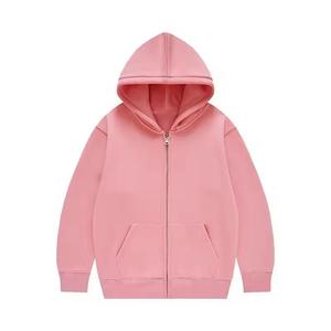 เสื้อฮู้ดโอเวอร์ไซส์ผ้าฟลีซหนานุ่มสำหรับฤดูหนาว 100% ผ้าฝ้าย  แบบยูนิเซ็กซ์  มีกระเป๋า  ปักโลโก้ - Product Image 5