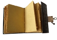 Journal en cuir véritable fait à la main avec un motif de loup en relief, double couleur, vintage, livre de sorts, grossiste, avec serrure en métal, meilleur cadeau