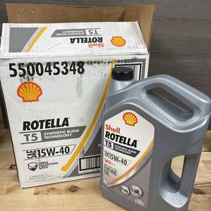 Heavy Duty pour Rotella T5 mélange synthétique huile moteur diesel SAE 15W-40/10W-30 viscosité API CK-4/CJ-4 pour des conditions difficiles - Product Image 1