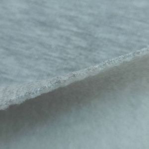 Tissu en coton éponge français Interlock mélange anthracite 65% coton 35% mélange de polyester vêtements d'hiver pour garçons polaire brossée - Product Image 1